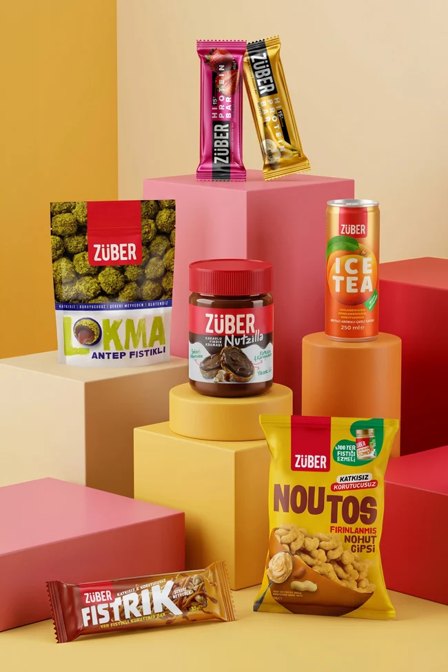 Züber doğal atıştırmalık ürünleri